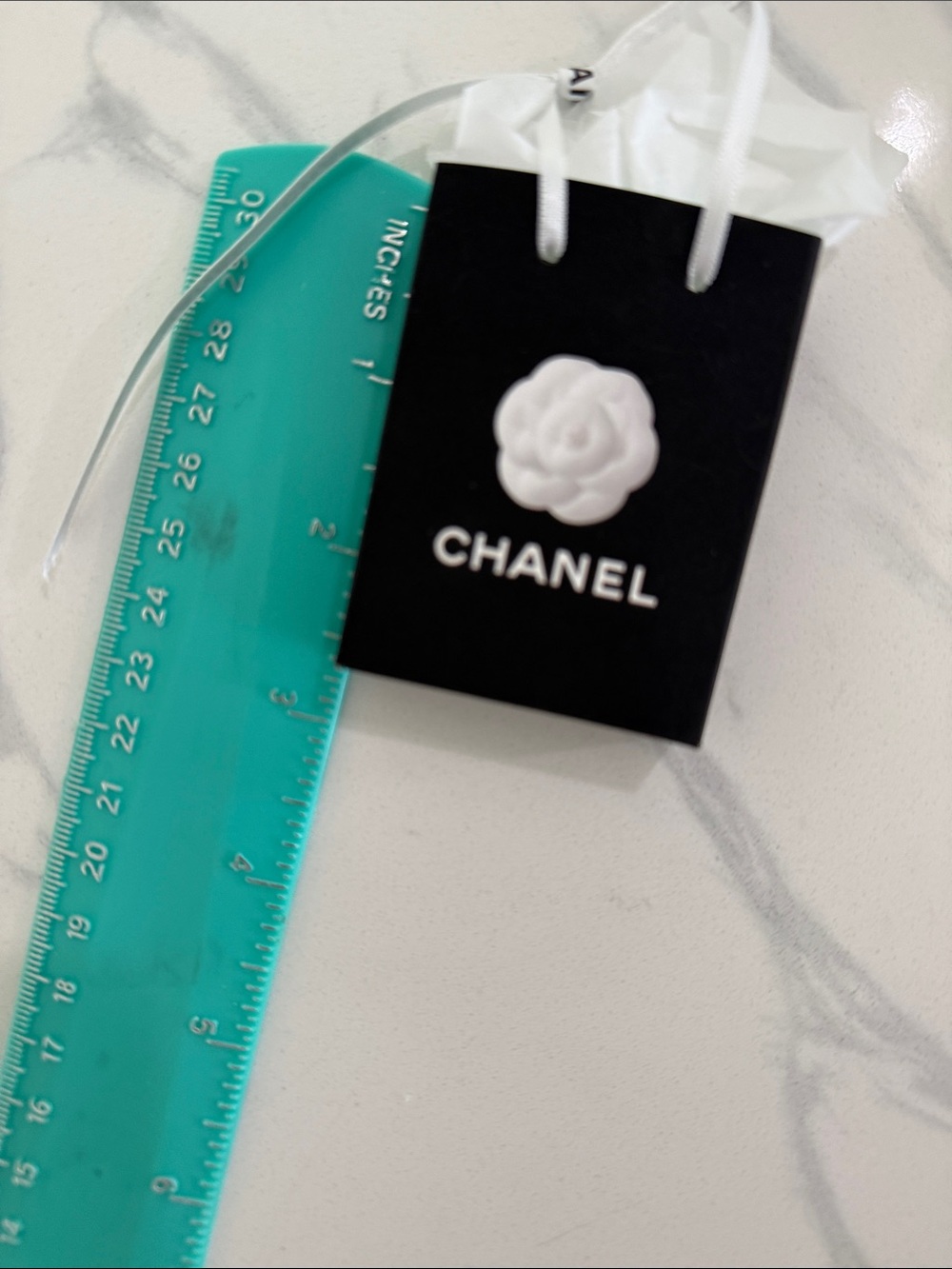 CHANEL Black and White Logo Ornament Collection - Picture 13 of 16
